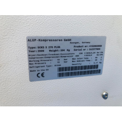 ALUP SCK5 x 270 Air Compressor + Dryer